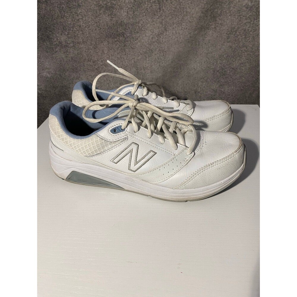 New Balance 928v3 White Leather Walking Shoes Women’s Size 9 B WW928WB3